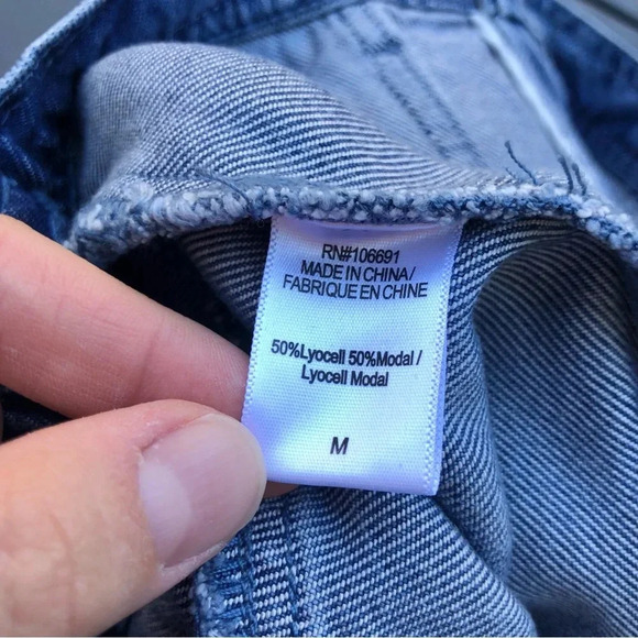 Young Fabulous & Broke Denim Maxi Skirt YFB Size Medium Modal Super Soft NWT - Picture 10 of 11